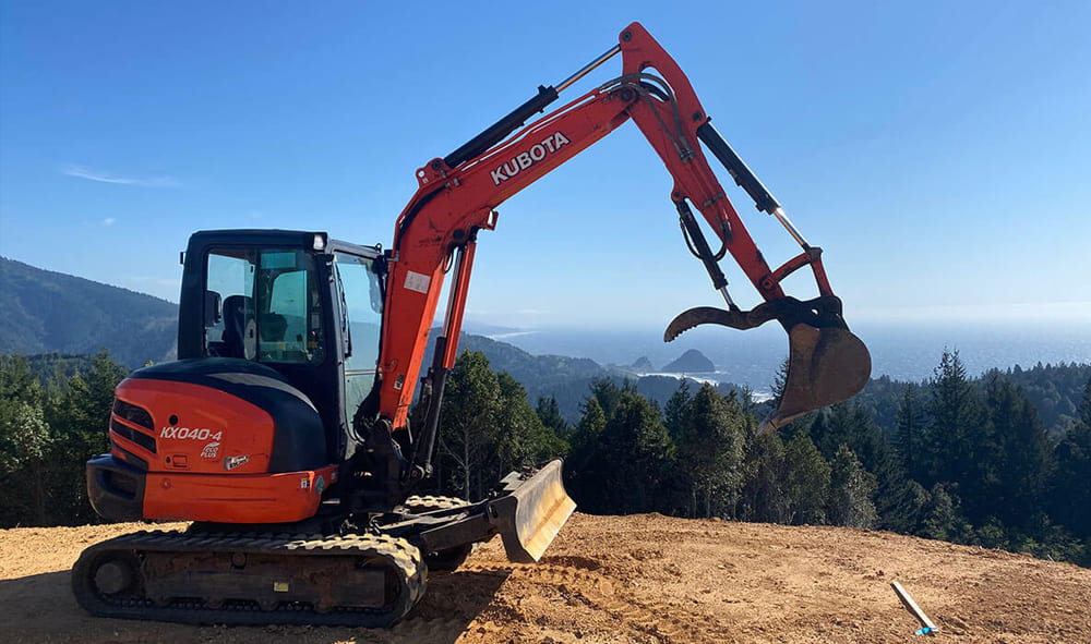 Site preparation, clearing and excavation services in Douglas, Coos and Lane County OR